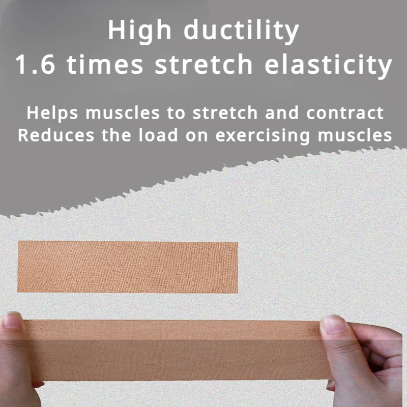 Sports Muscle Energy Patch Muscle Protective Gear Cotton Waterproof 5cm Muscle Patch/intramuscular Effect Kinesiology Tape