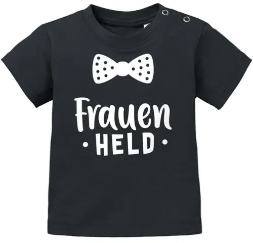 Baby T-Shirt kurzarm Aufdruck Frauenheld lustiges Geschenk für kleine Jungs