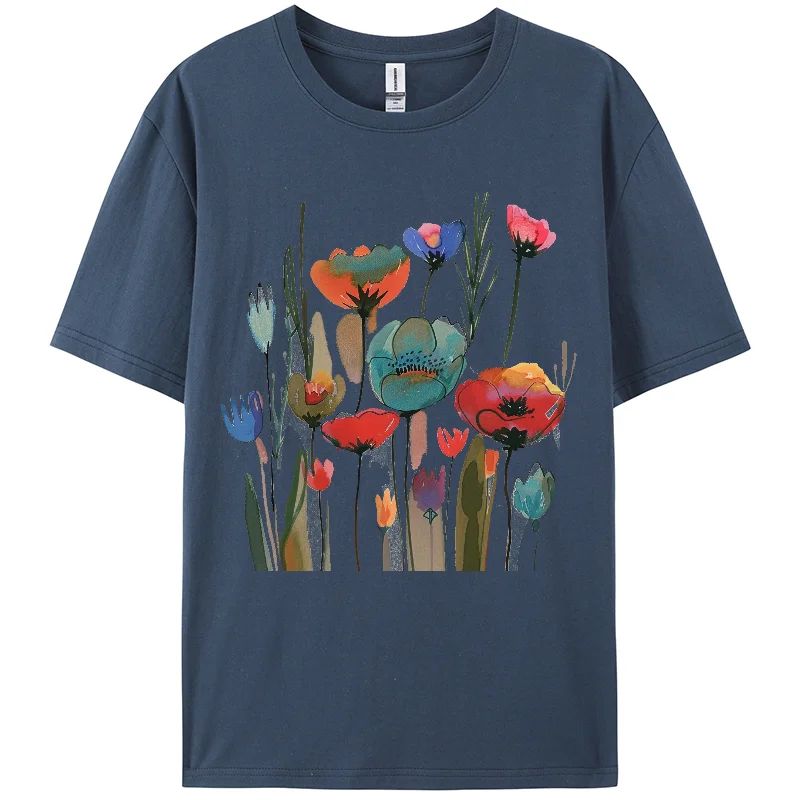 New Women Solid Cotton T Shirts Female Multicolor Oversized Casual Soft Tees Unisex Short Sleeve Summer Top Loose And Versatile