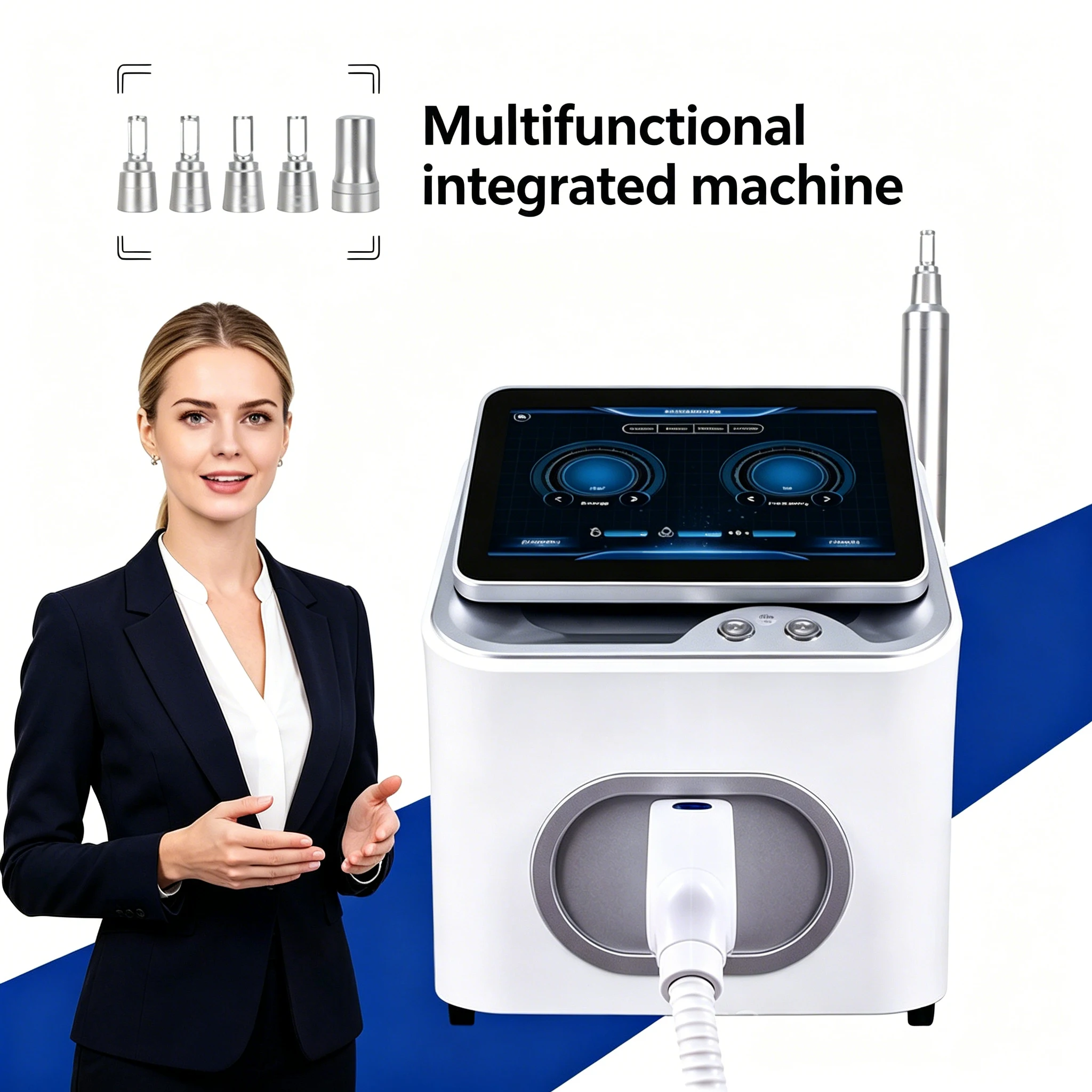 New Multifunctional All-In-One Skin Rejuvenation And Cleaning Device, Specialized For Commercial Beauty Salons