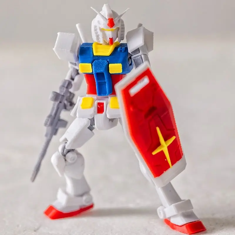 Broken Face Yuan Zu Robot 3D Printing Multi-articular Action Figure Crooked Face Robot Assembled Animation Mecha