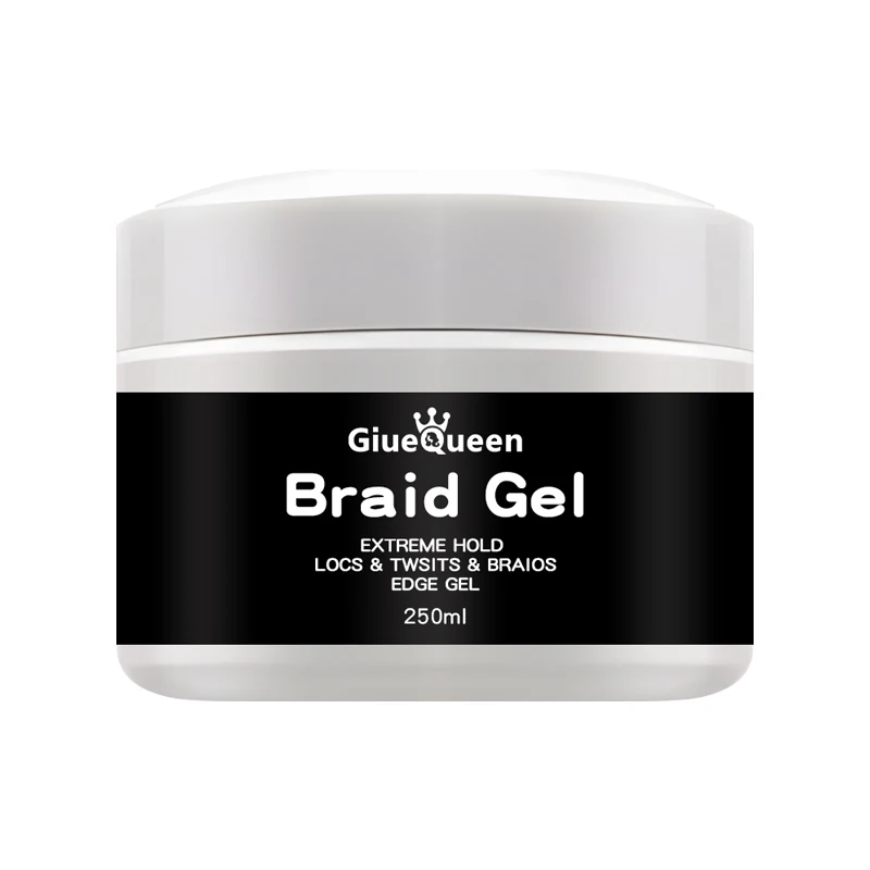 Stronghold Braid Gel for Perfectly Stronghold Braids and Twists - Long Lasting and Non-Flaking Formula - Great for Natural Hair