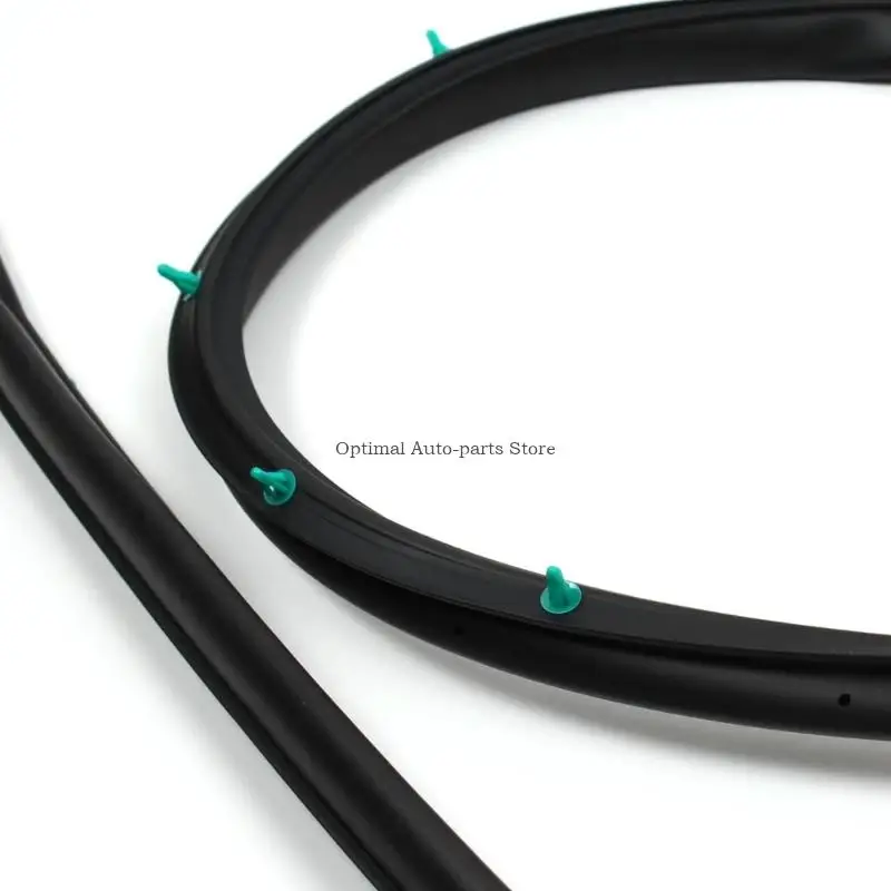  Strong Front Door Weatherstrip Set 82130-2V000 82140-2V000 Suitable for Vehicle 2012 to 2017 Enhances Noise Reduction