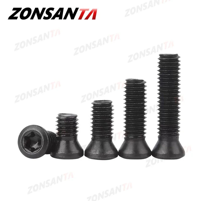 Grado 12.9 Inserto CNC Vite Torx M2 M2.5 M3 M3.5 M4 M5 M6 Per Sostituire Inserti in metallo duro Accessori CNC Tornio Portautensili Bullone