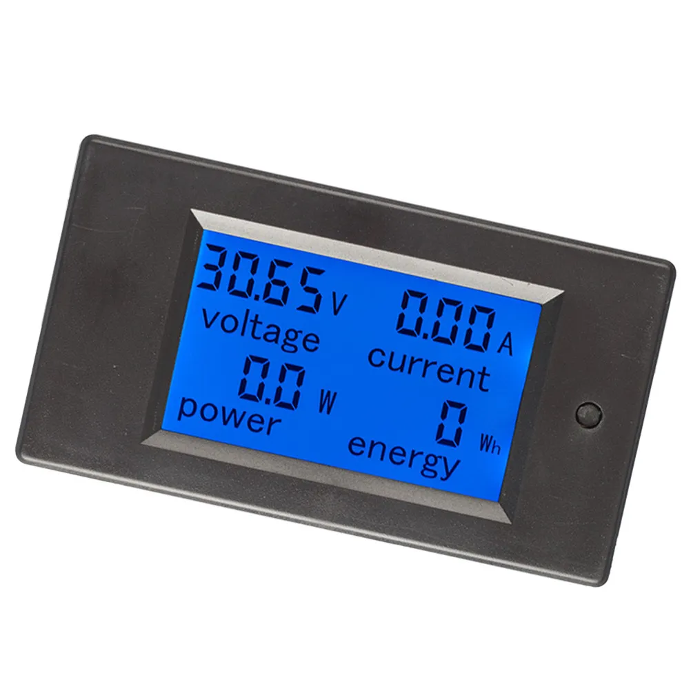 Battery Tester Digital Dc Mini LCD Display Backlight Voltage Capacity Checker Reverse Polarity Protection for Cars Motorcycles