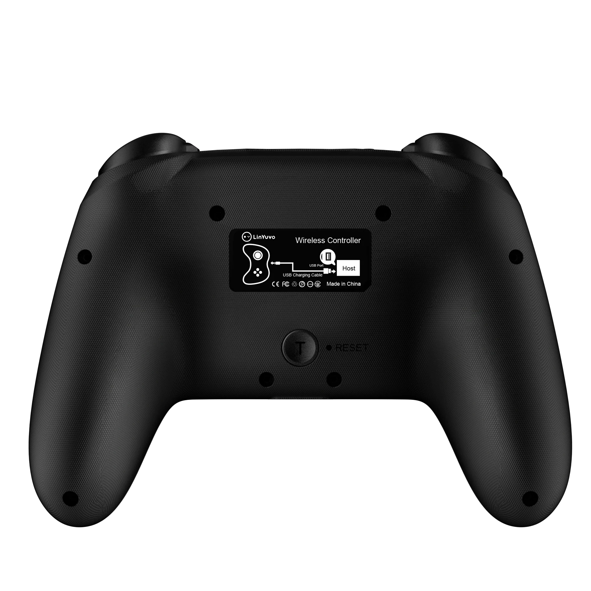 LinYuvo Wireless Controller (No Deadzone) for Switch/Lite/OLED,with Vibration, Motion, Turbo,Metal Joystick and LED Light KS32