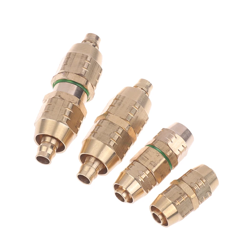 1pc Brass Water Pipe Connectors High-Pressure Water Hose Adapter Quick Connection Spray Repair Extension Water Pipe JointNew
