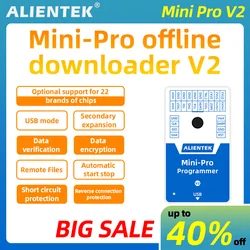 ALIENTEK MiNI-Pro Offline Downloader V2 Universal Burner Programmer Downloader STM32 STM8 MM32  Offline Programming