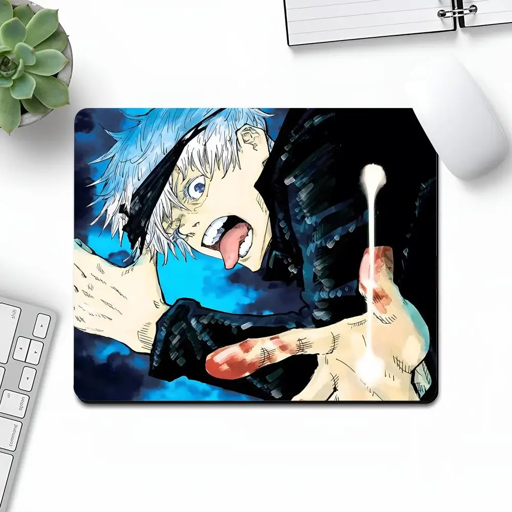 JujutsuS Kaisen Valorant Mouse Pad Art Gaming Gamer Small Rubber Locking Edge Large Computer MousePad Laptop Desk Pad