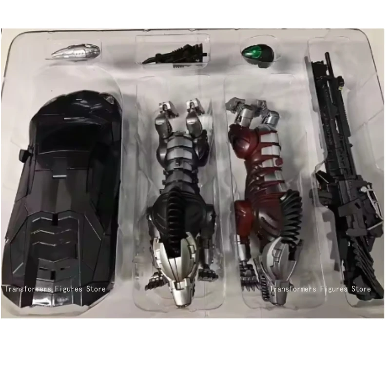 التحول تحفة VT01 VT-01 قفل بيرو قتل الفيلم KO VS UT R01 سبيكة مع اثنين من الكلاب أنيمي عمل الشكل ألعاب روبوتية