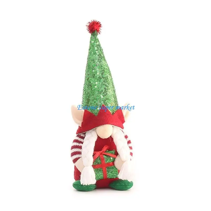 090B Dwarf Rudolf Gonk Tomte Dwarf Plush Doll Ornament Decor Mothers Day Gifts Scandinavian Tomte Rudolf
