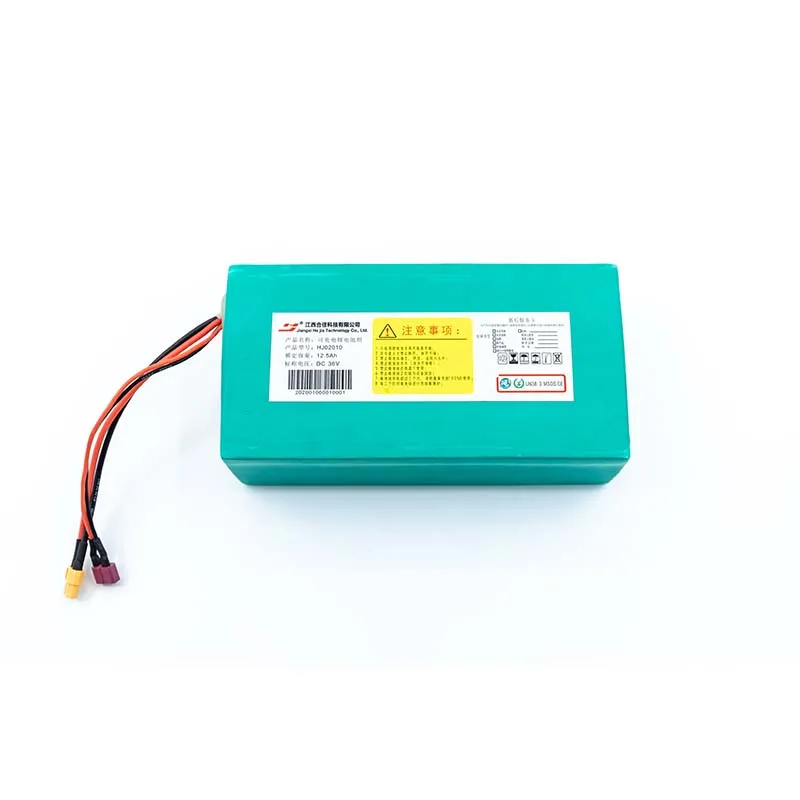 Batterie ricaricabili agli ioni di litio 36V 12.5Ah per scooter elettrico con servizio ODM OEM a 18650 celle disponibile