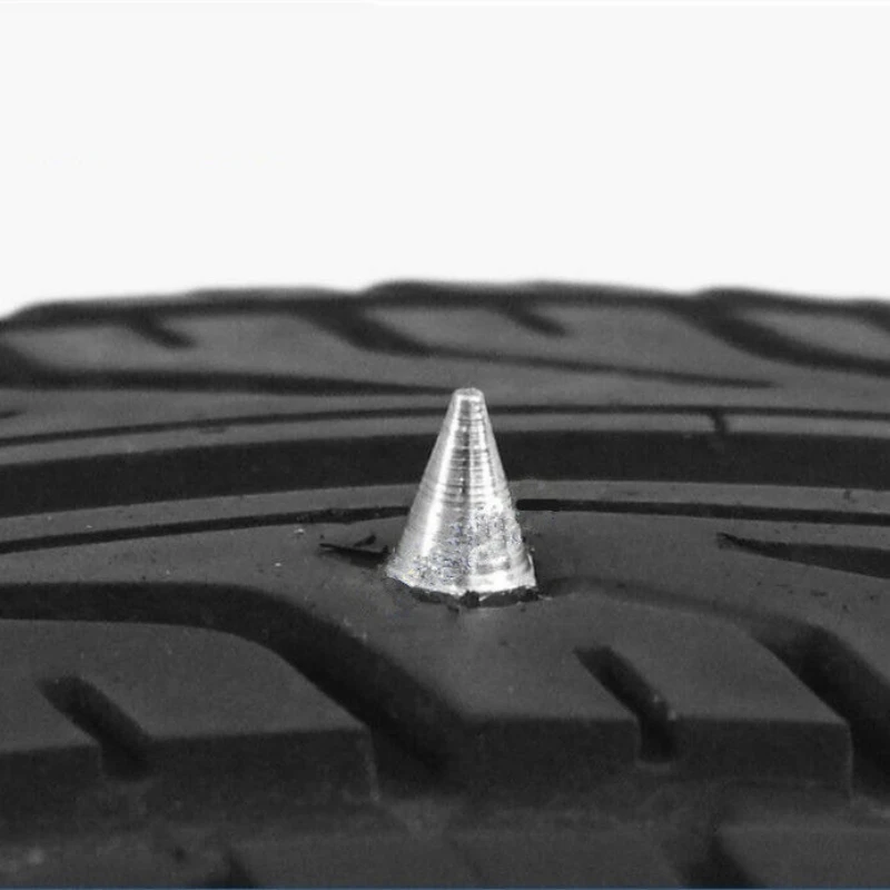 100Pcs 27mm Alloy Tire Anti-slip Studs Snow Nails  Winter Anti-ice Spikes for Sole Cleats Car Off-road Motorcycle Bike Tyre