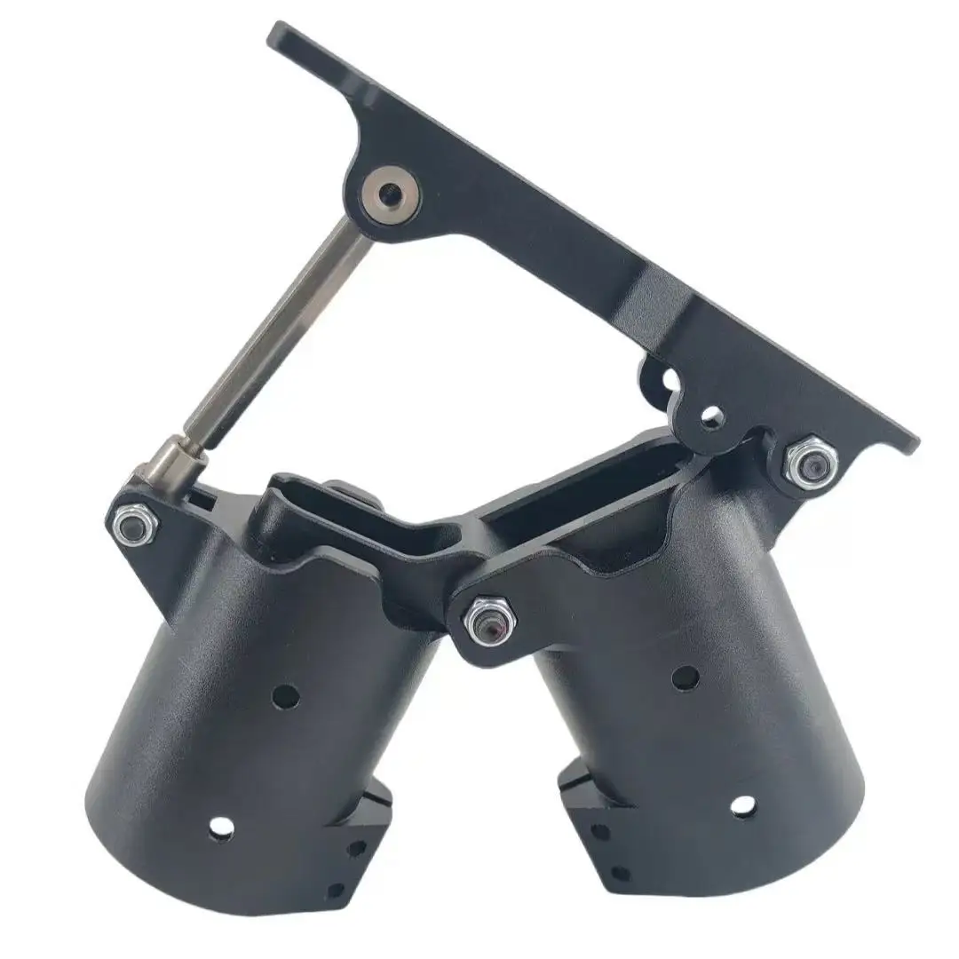 Agriculture UAV Aluminum Alloy Folded Quick Release Parts 30/40/50mm Anti Virtual Folding Arm Carbon Tube Fixed Seat Connector
