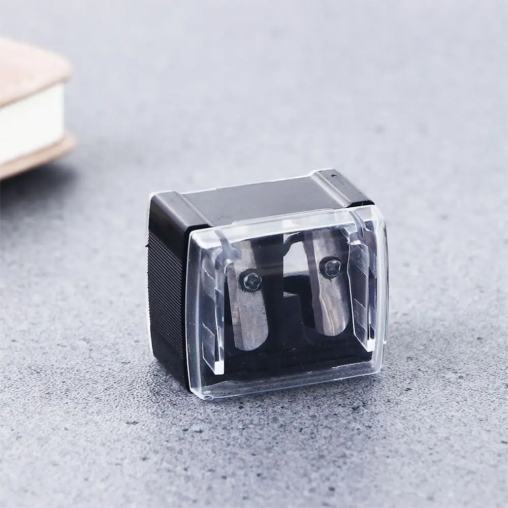 Pencil Precision Multi Purpose Mechanical Pencil Sharpener Makeup Sharpeners Double Holes Pencil Sharpener Cosmetic Sharpener