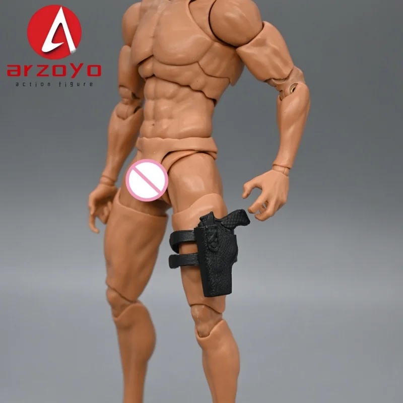 1/12 Soldaat Tactische Leggings Quick Pull Gun Holster met Pistool Model voor 6 ''Romankey Action Figure Soldaat Scène Model speelgoed