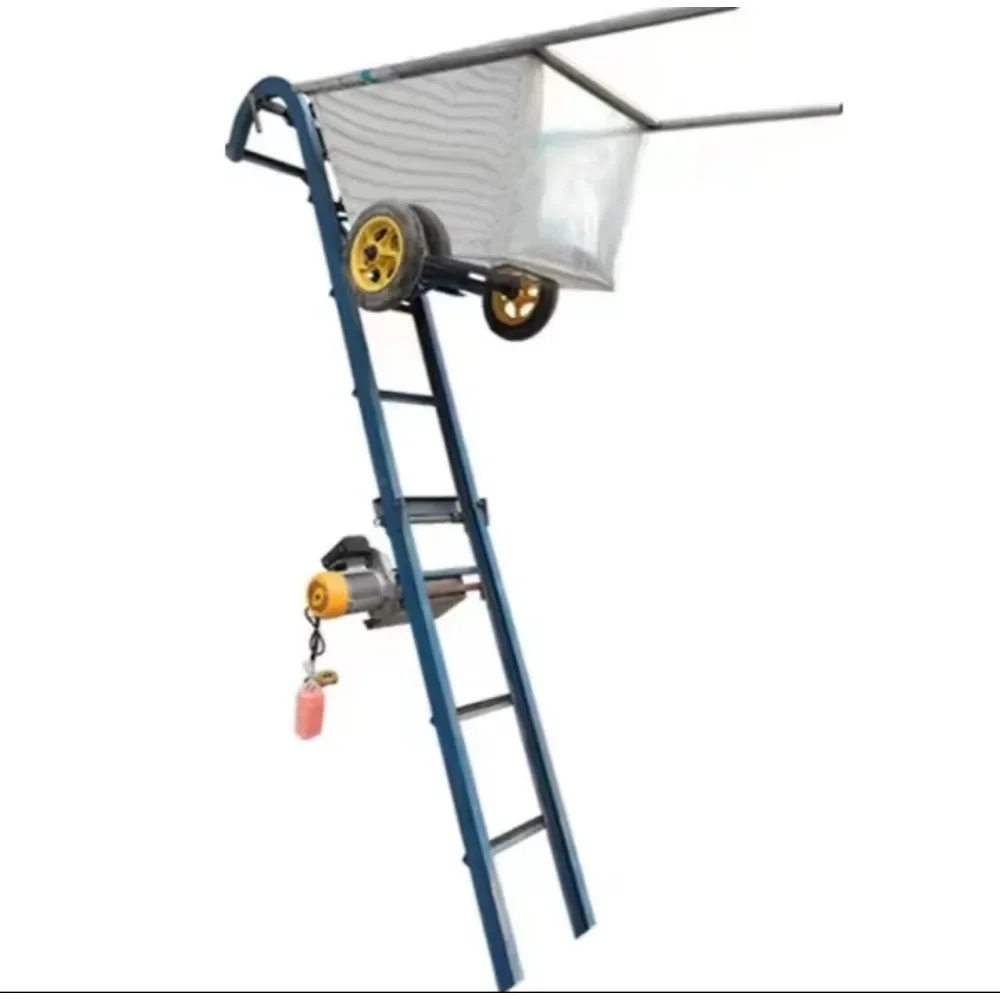 Road Transport Mortar And Climbing Tiger loading lift Mobile vertical Bucket Elevator Inclined Conveyor