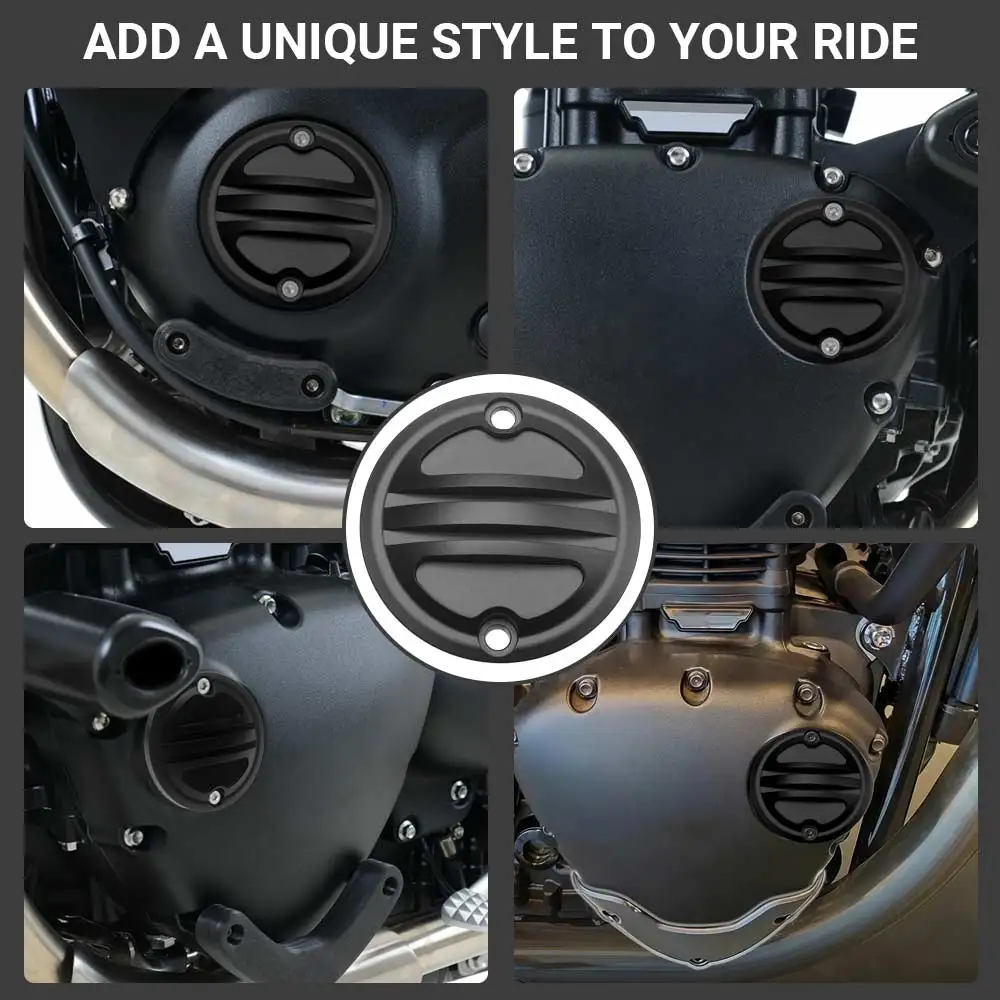 دراجة نارية ملحقات التفتيش غطاء الألومنيوم الأسود 70 مللي متر 1 قطعة ل انتصار تشويش إذاعي 1200 XC تشويش إذاعي 1200 XE سرعة التوأم 2019