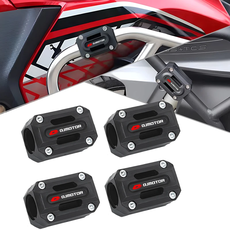 For QJMOTO QJ SRT 800 800X 800SX 800SRT SRT 800X 800 Accessorie Motorcycle Engine Guard Bumper Protector Crash Bar Block