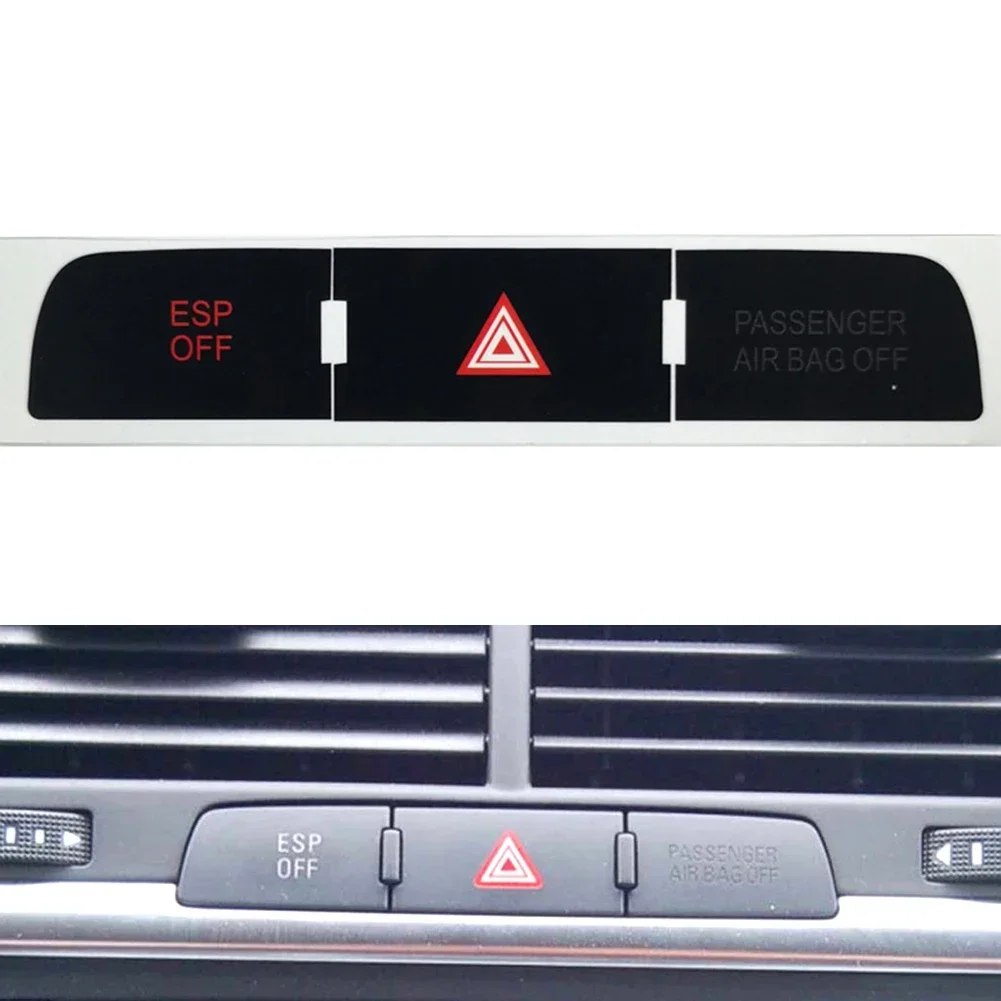 1X For Q7 03-15 ESP Stickers Decals Repair Worn Button Knob Switch Car Button Restoration Sticker