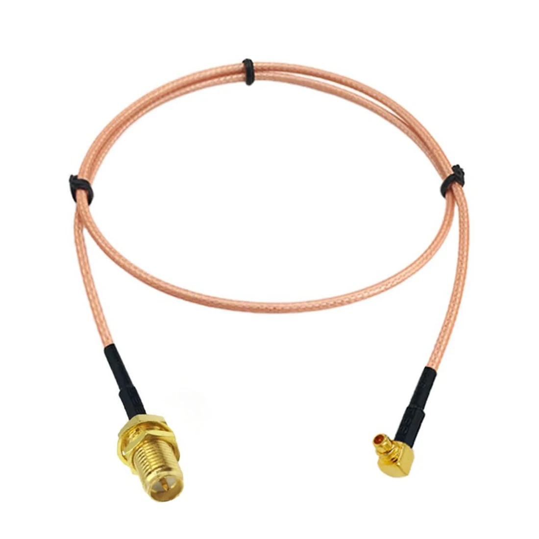 New Modem Connexion Cable RP-SMA Female Jack nut Switch MMCX Male Plug Right Angle Pigtail Connector RG178 Cable 15CM 6inch