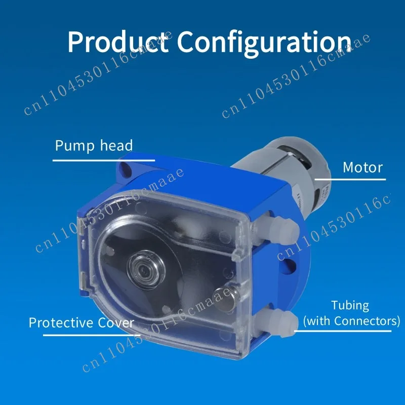 

Peristaltic Pump with High Flow Rate for Beverage Machines, Coffee Makers, and Milk Tea Machines