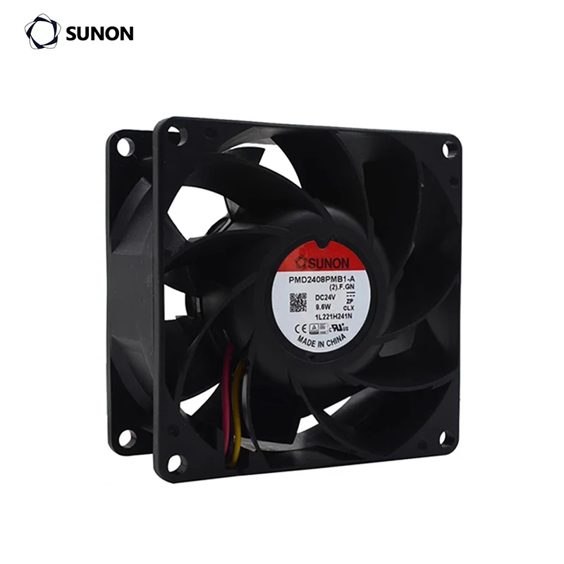 

ORIGINAL PMD2408PMB1-A 24V 9.6W 8038 80*80*38mm NEW COOLING FAN RADIATOR
