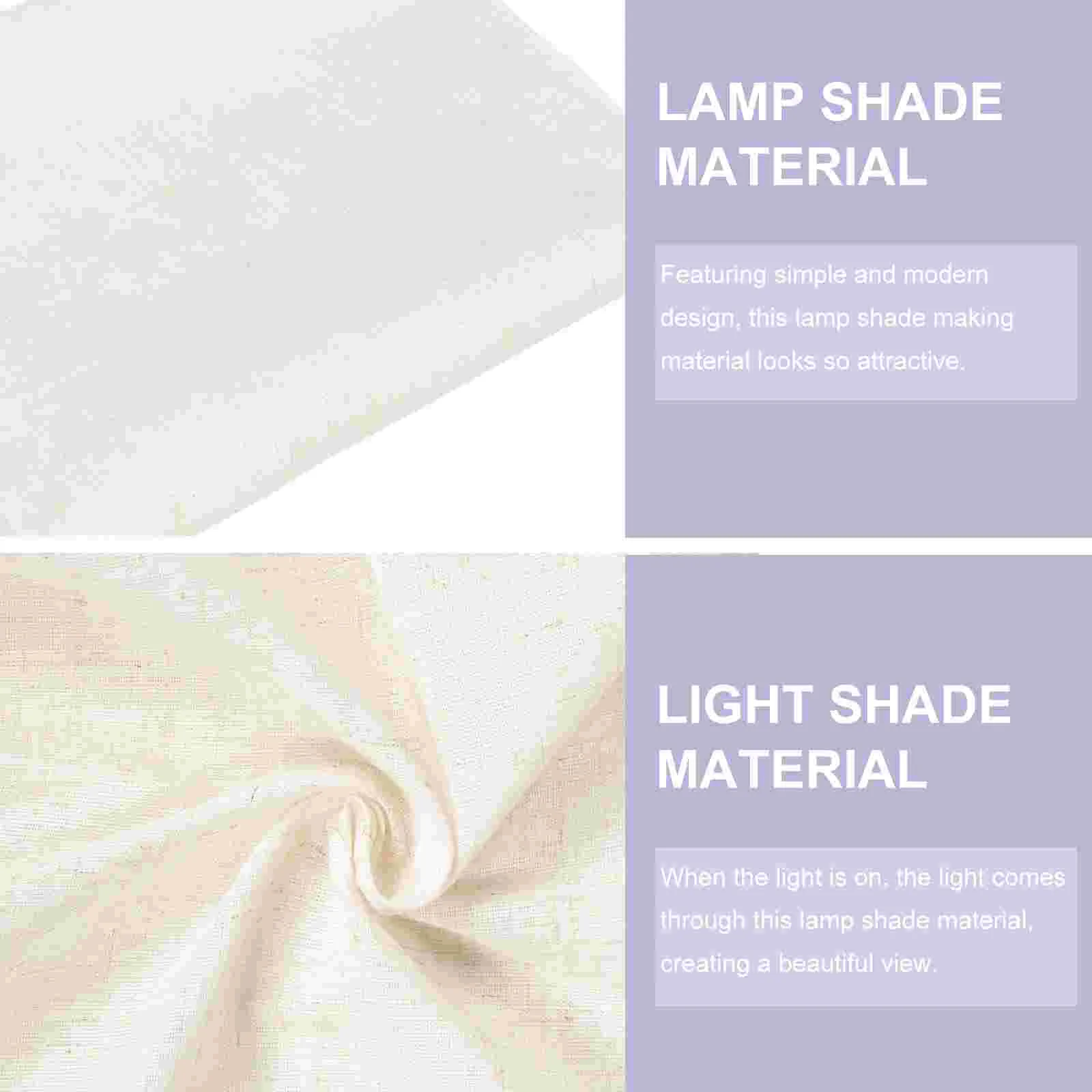 Lampshade Cloth Making Material Desk Light Cover Materials Shades for Table Floor DIY Craft