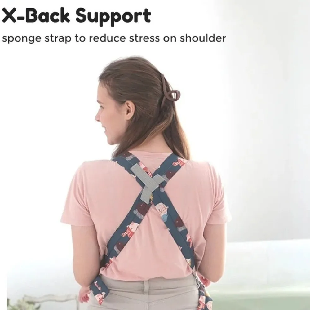 

Newborn Front Holding Baby Carrier Sling Design Soft Material Baby Sling Carrier Infant Kangaroo Bag 360 Ergonomic Carrier