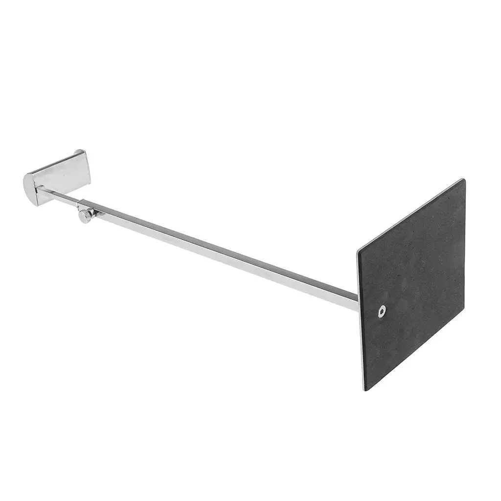 Ajustável Stainless Steel Handbag Display Stand Rack, Purse Shelf Holder para Retail Showcase Bags