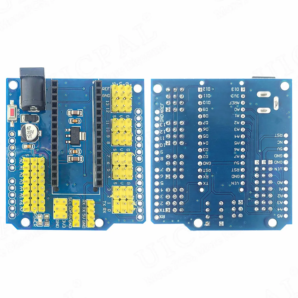 Expansion Board Module for Atmega328P Multi-purpose Connect Expansion Power Module for Arduino with Pin 7-12V