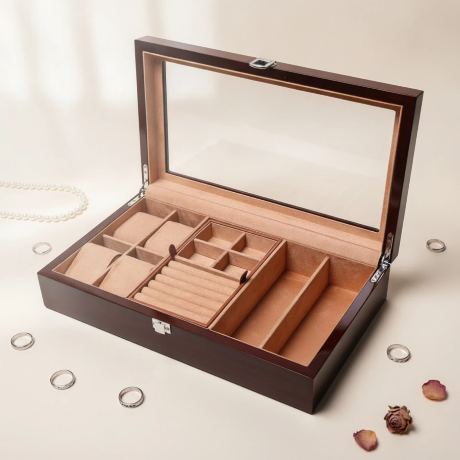 espositore-per-orologi-con-coperchio-in-vetro-scatola-porta-gioielli-in-legno-laccato-con-scomparti-vassoio-multifunzionale