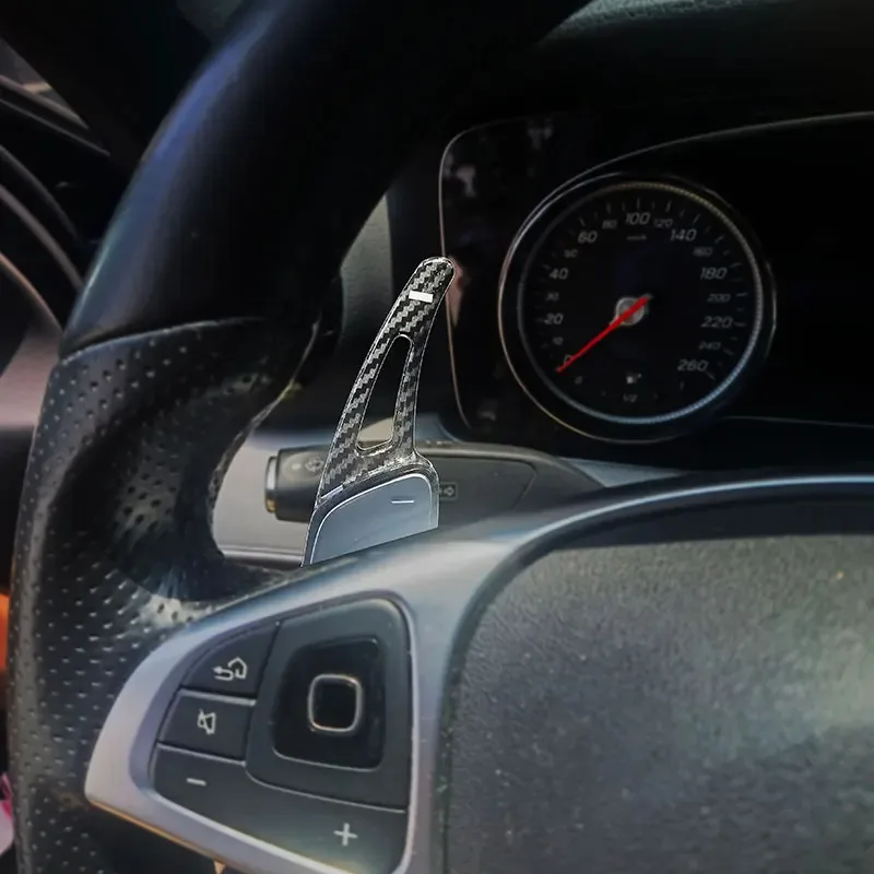 

For Mercedes Benz A B C E CLA CLS M GL Class GLK SLK W176 W246 W204 W212 X166 ABS Steering Wheel Shift Paddle