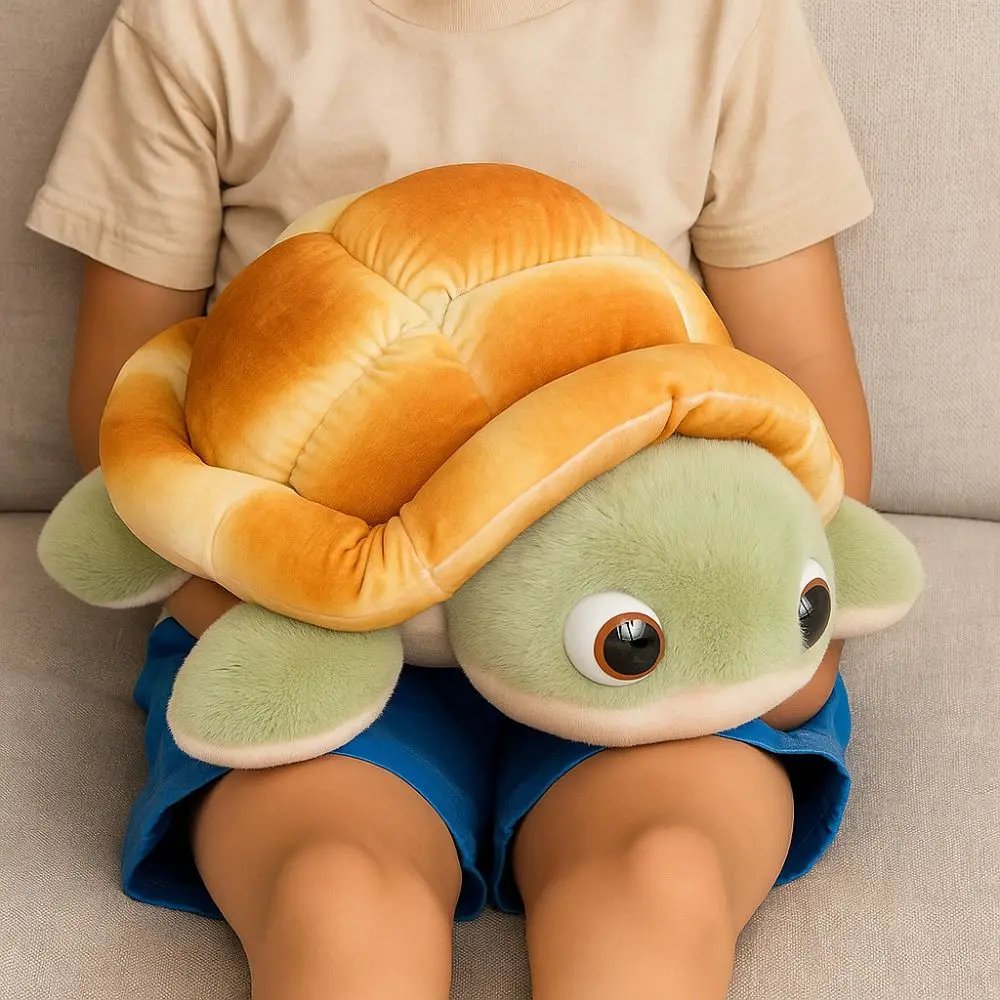 

Marine Animal Bread turtle Plush Toy Fluffy Collection Sea Turtle Stuffed Doll Cute Stuffed Animal Sea Turtle Pillow Home Decor