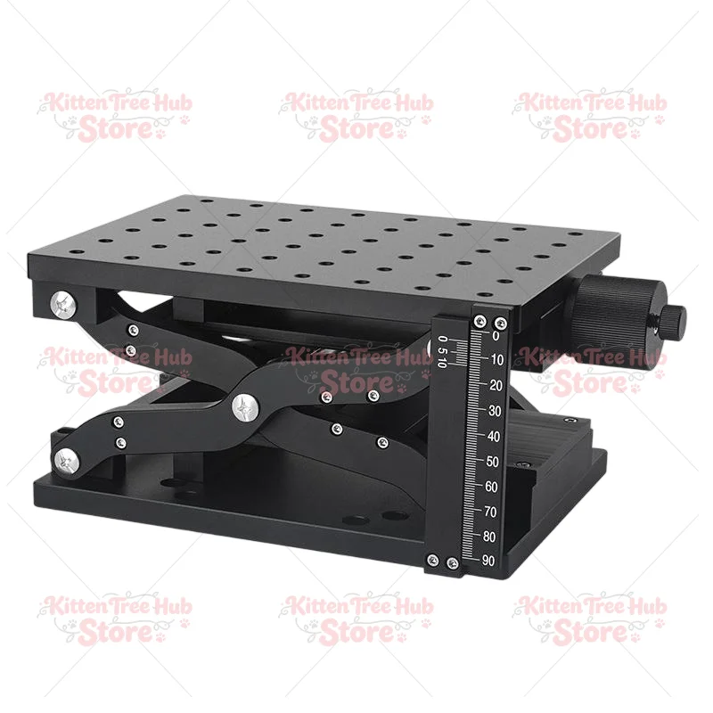 Bearing Z-axis Slide Table Scissor Manual Lifting Platform 6HH1 Large-stroke Heavy-duty X-axis Optical