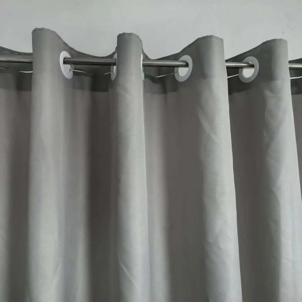 Minghe No Hook Shower Curtain,Heavy Duty Cloth 12 G,Hotel Quality Fabric Bathroom Shower Curtain