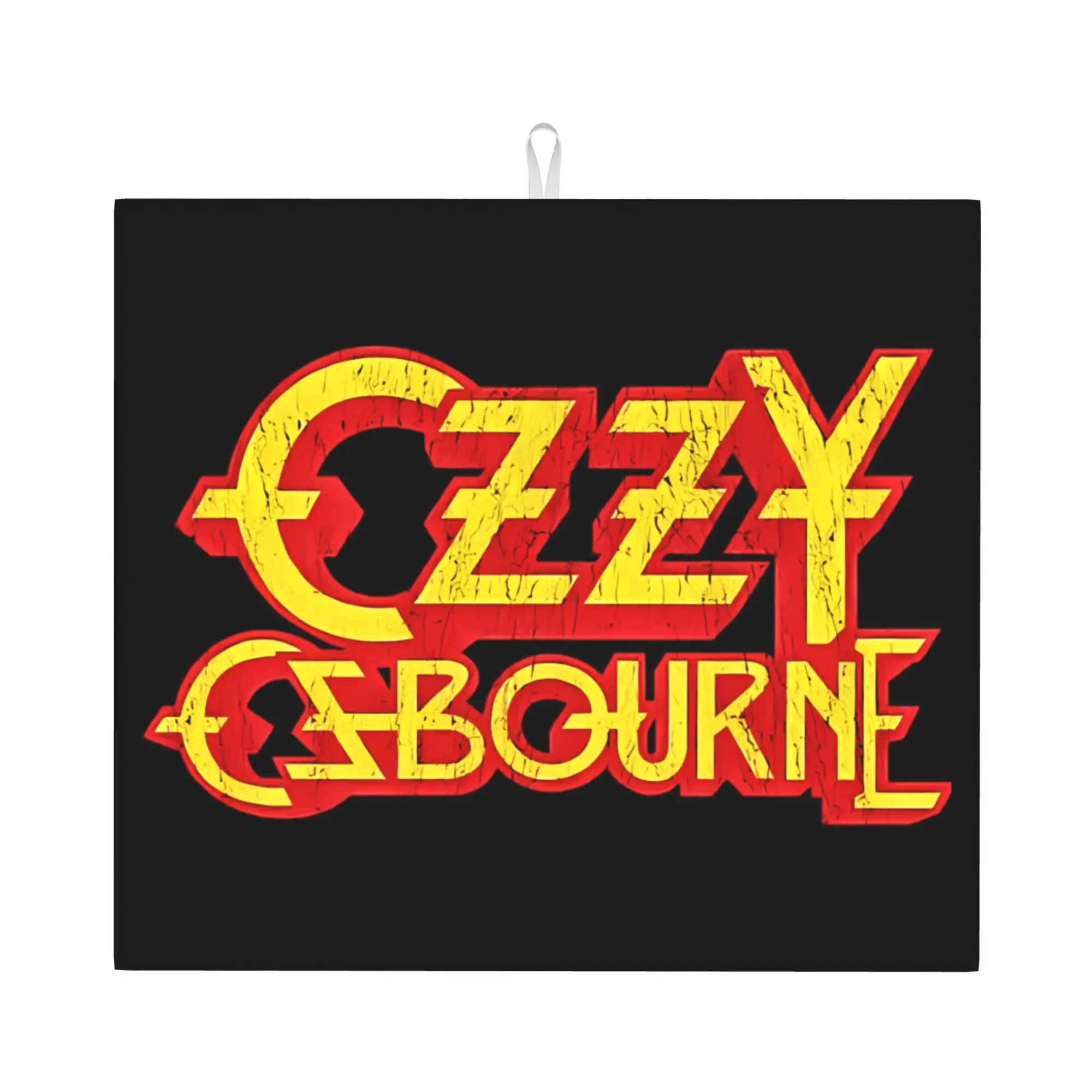 Ozzy Osbourne British Rock Heavy Metal Singer Non Slip Kitchen Counter Protector Mat Barware Tableware Reusable Mat For Kitchen