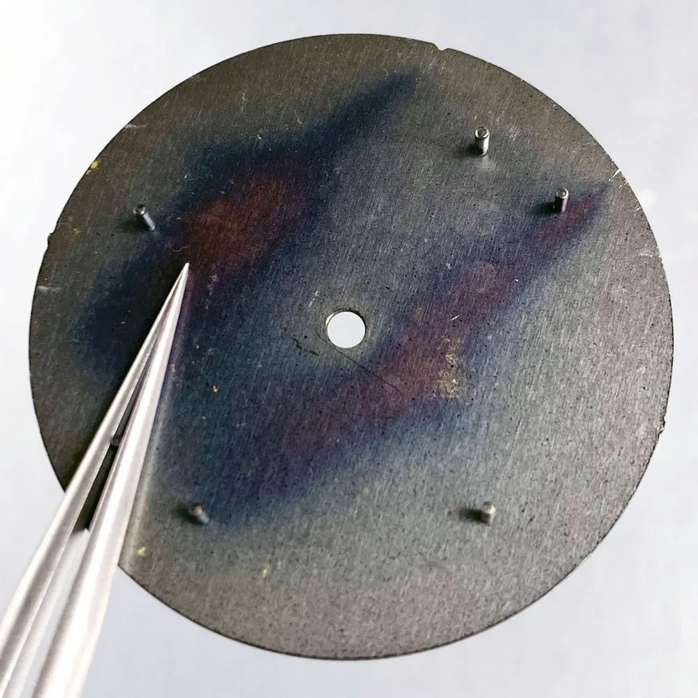 33.5 مللي متر الطيار أسود أزرق أخضر أمة الله ساعة مزدوجة خمر الوجه ل NH35 NH36 ETA2824 Miyota8215 DG2813 التلقائي العربية الأرقام