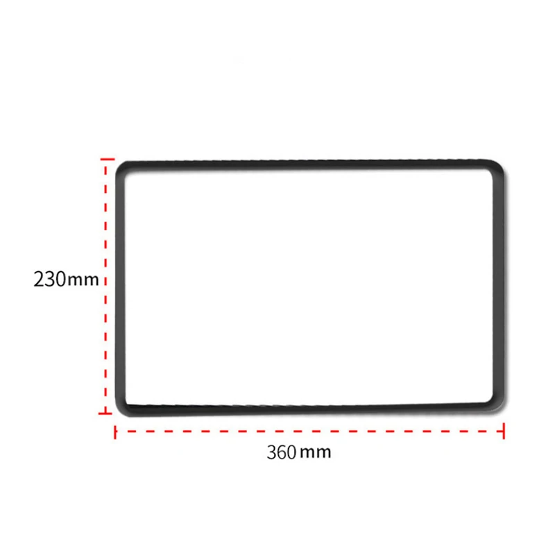 1Pcs Central Control cornice di protezione speciale per la decorazione dello schermo per Tesla Model 3 Y cornice in Silicone per la protezione dello