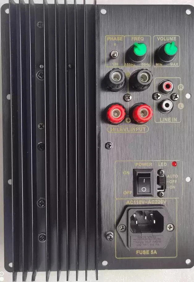 Subwoofer Amplifier Board High‑Bass Power Amp Module For 5.1 /7.1 Home Theater Audio System DIY Speaker Modification Spare