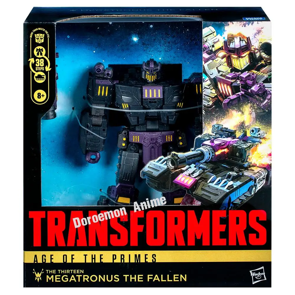 In Stock Original Hasbro Transformers Age of The Primes Leader Class The Thirteen Megatronus the Fallen collectible action model