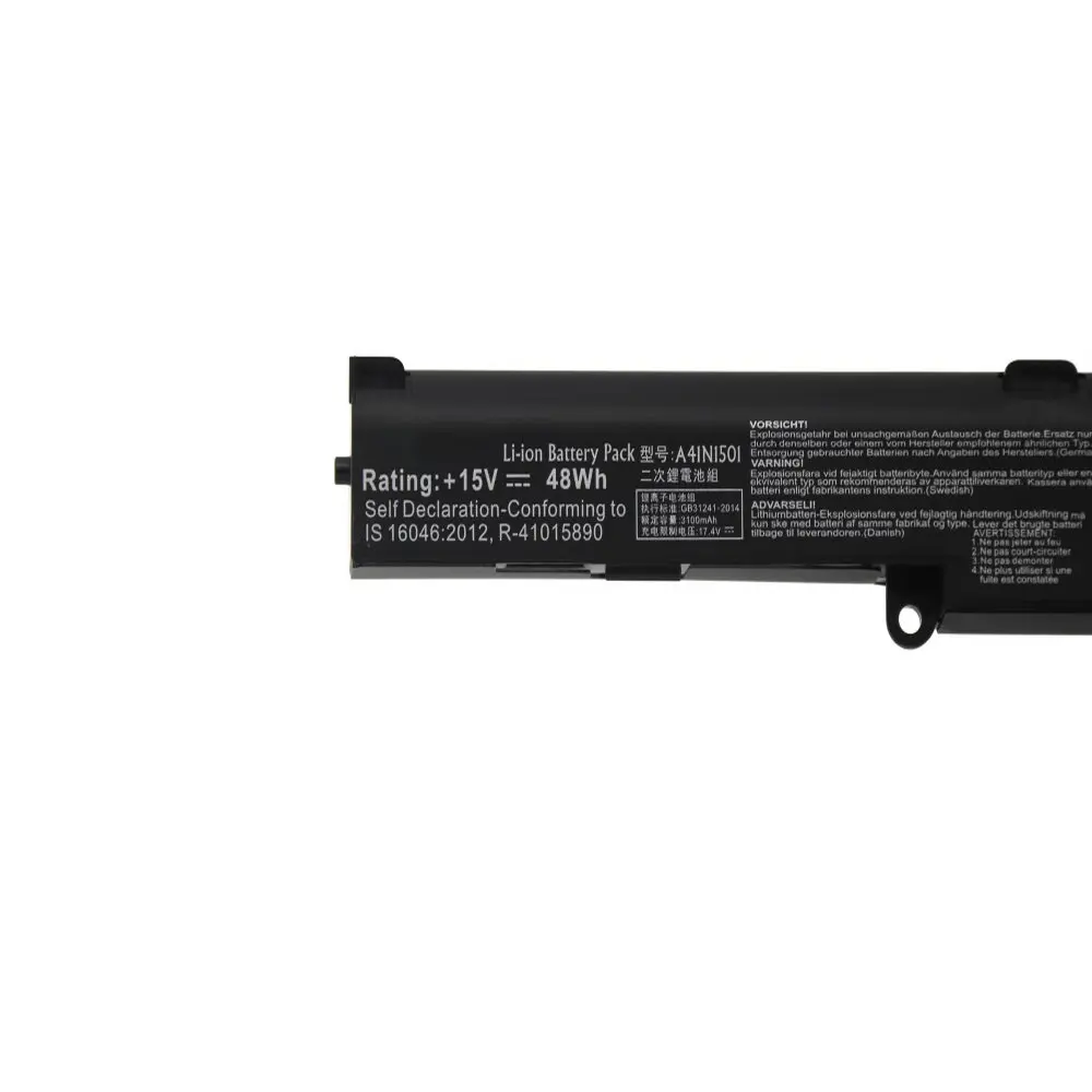 New 15V 48Wh A41N1501 Laptop Battery For Asus GL752JW GL752 GL752VL GL752VW N552 N552V N552VW N752 N752V N752VW N752VX A41LK9H