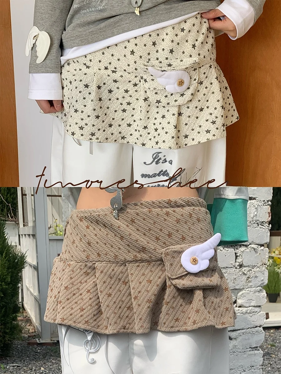 

Универсальная штора-занавеска Moreeep Star Fart с привлекательным дизайном в виде крыльев, который украсит любой образ. Смесь полиэстера. Весна 2025.