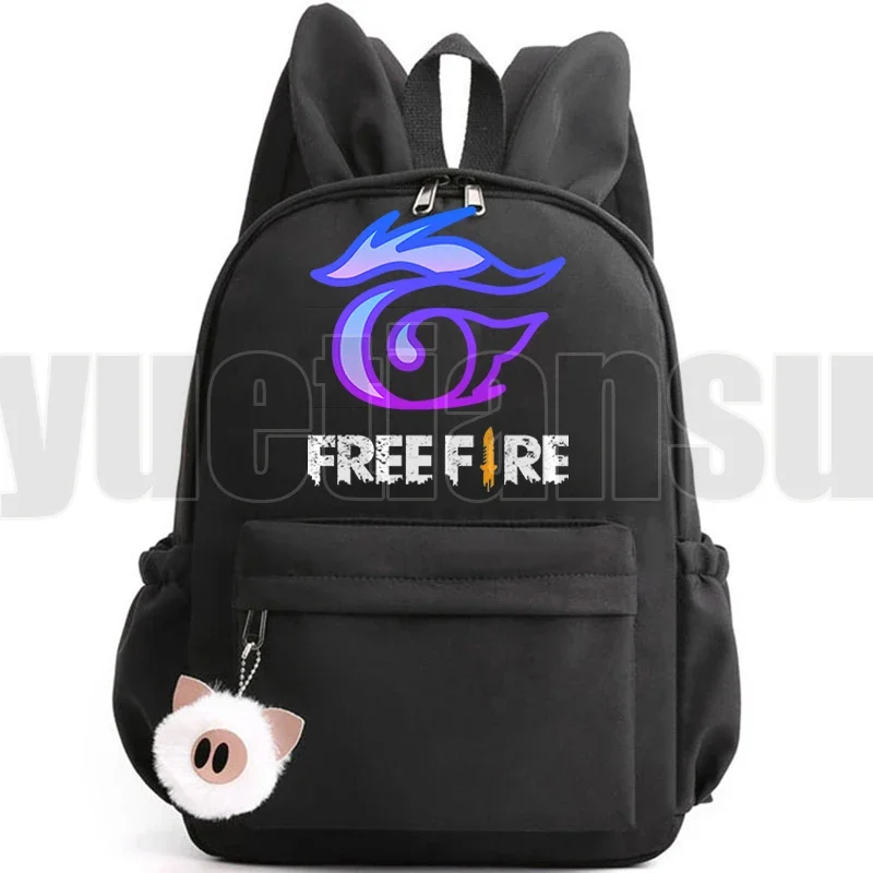 Game Free Fire Garena Roupa Angelical High Quality Backpacks Children Bookbag Women TravelBag Unisex Casual Mochila Schoolbags