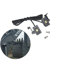 RC Excavator EC160E Arm Upgrade White LED Light 4~6V for 1/14 HUINA LESU Double E E010 E111 Model Tamiya Accessories