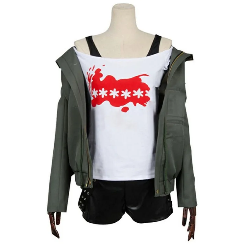 Futaba Sakura Game Persona 5 disfraz de Cosplay para mujer, conjunto completo de halloween, uniforme P5, traje informal, abrigo, chaqueta, camisa, anime