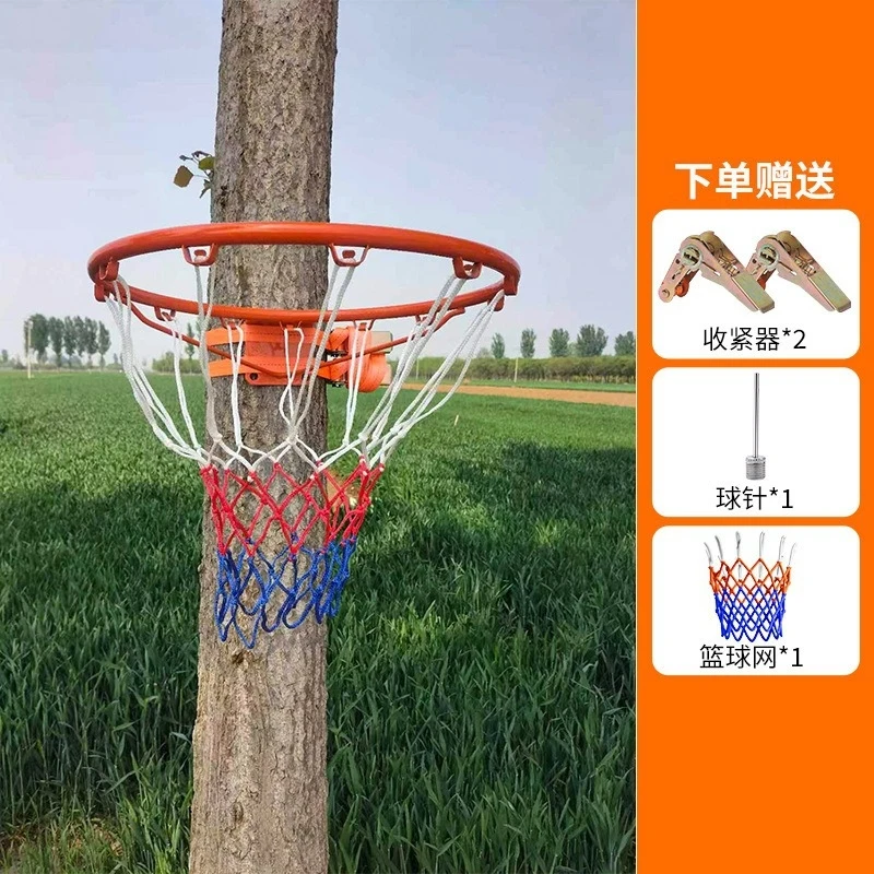 

Durable Portable Removable Wall Mounted Basketball Hoop for Indoor Outdoor Adults Kids Training Home Basketball Rim Goal