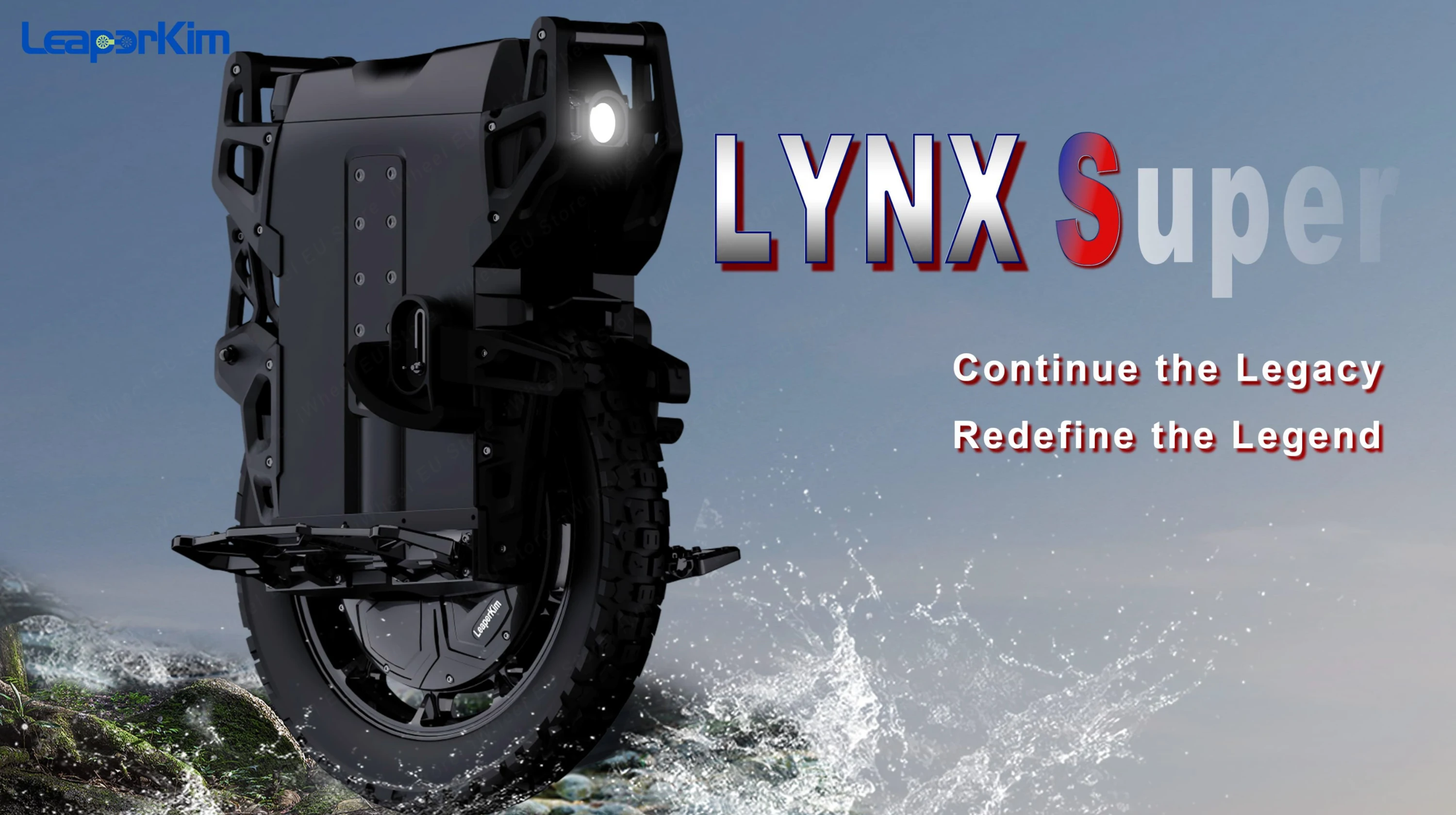 Neuestes LeaperKim Veteran Lynx S 151,2V 2700Wh Akku Smart BMS 3800W Motor Elektrisches Einrad 2,75-14 Schlauchlos 90mm Federweg – Detail 2