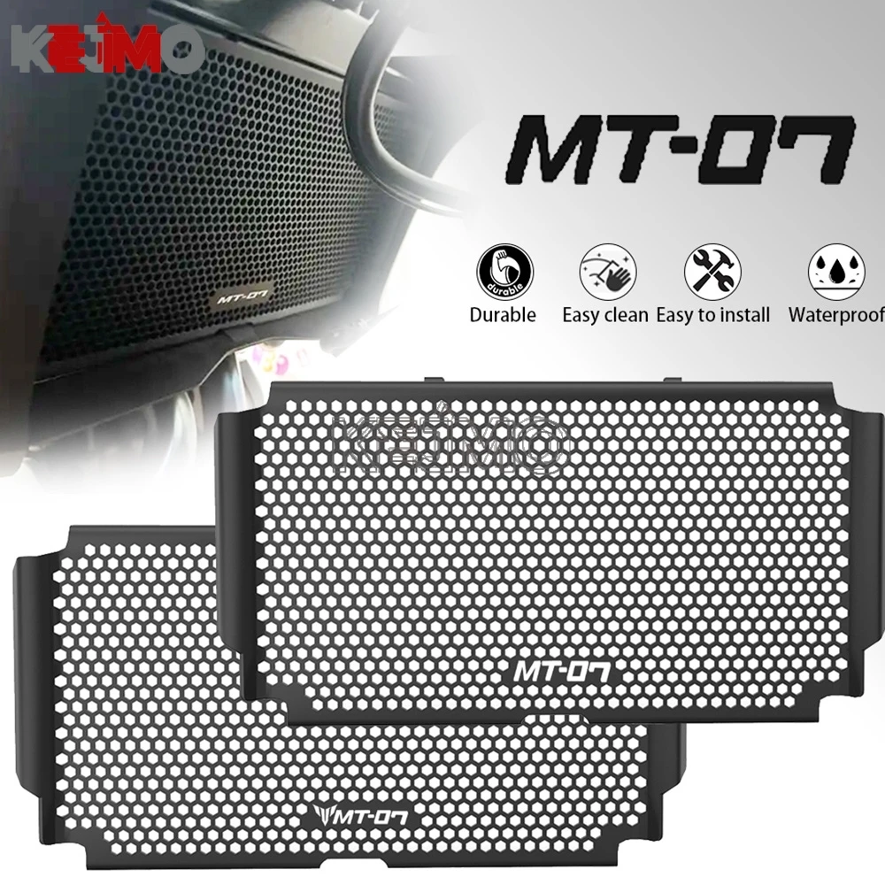 

Accessories For Yamaha MT-07 mt07 MT Y-AMT 2025 2026 2027 MT07 mt 07 Motorcycle Radiator Grille Guard Cover Protector Protection