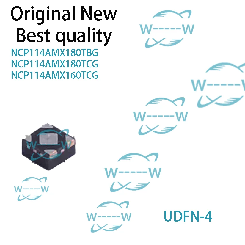 10-50PCS)NEW NCP114AMX180TBG J NCP114AMX180TCG J NCP114AMX160TCG 2 UDFN-4 IC Chip electronic